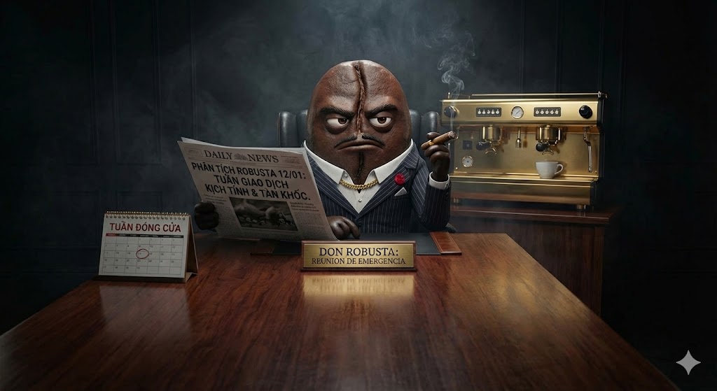 Phân tích Robusta 12/01: Thị trường đã đóng lại một tuần giao dịch đầy kịch tính và tàn khốc.